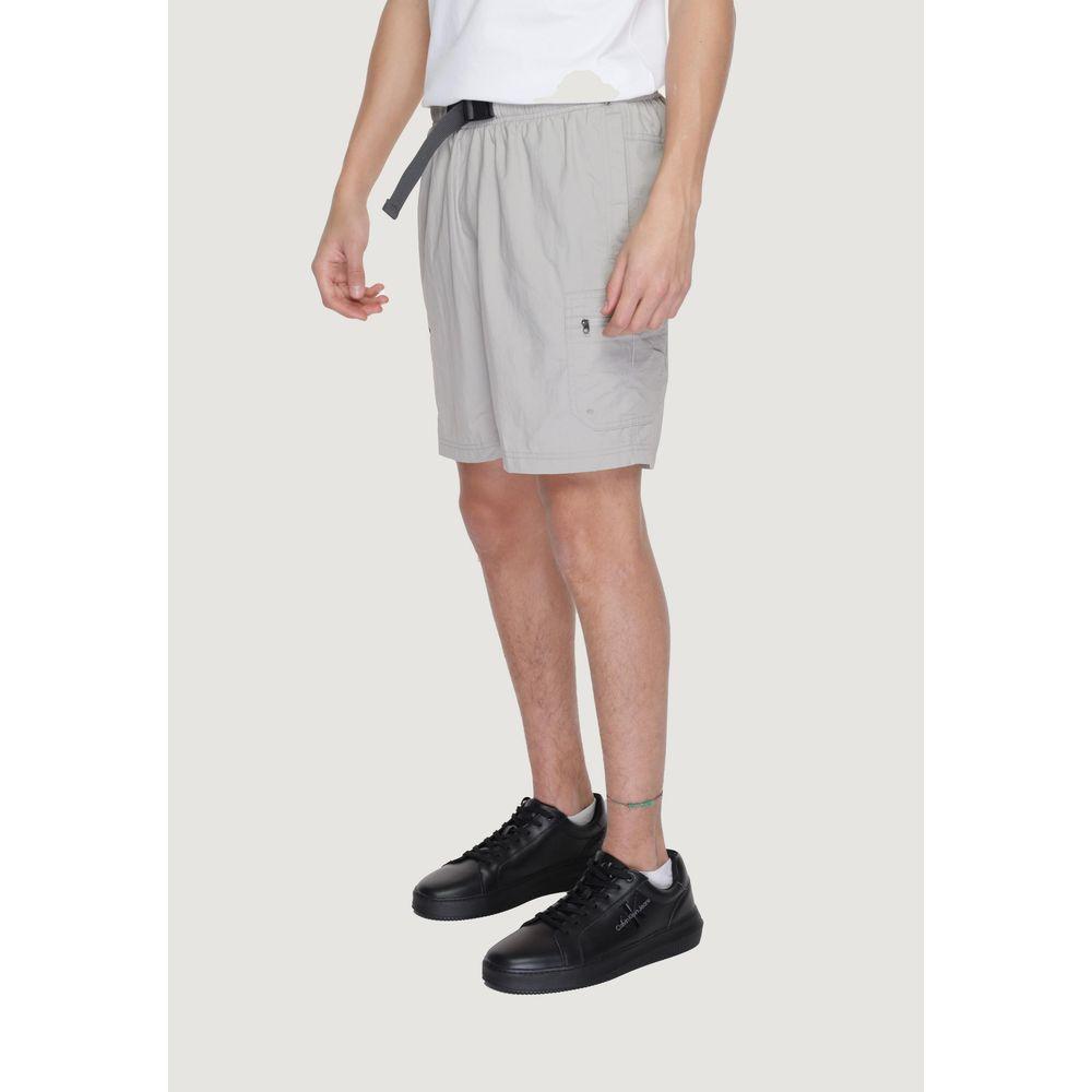 Columbia Gray Polyamide Short Columbia Light Gray