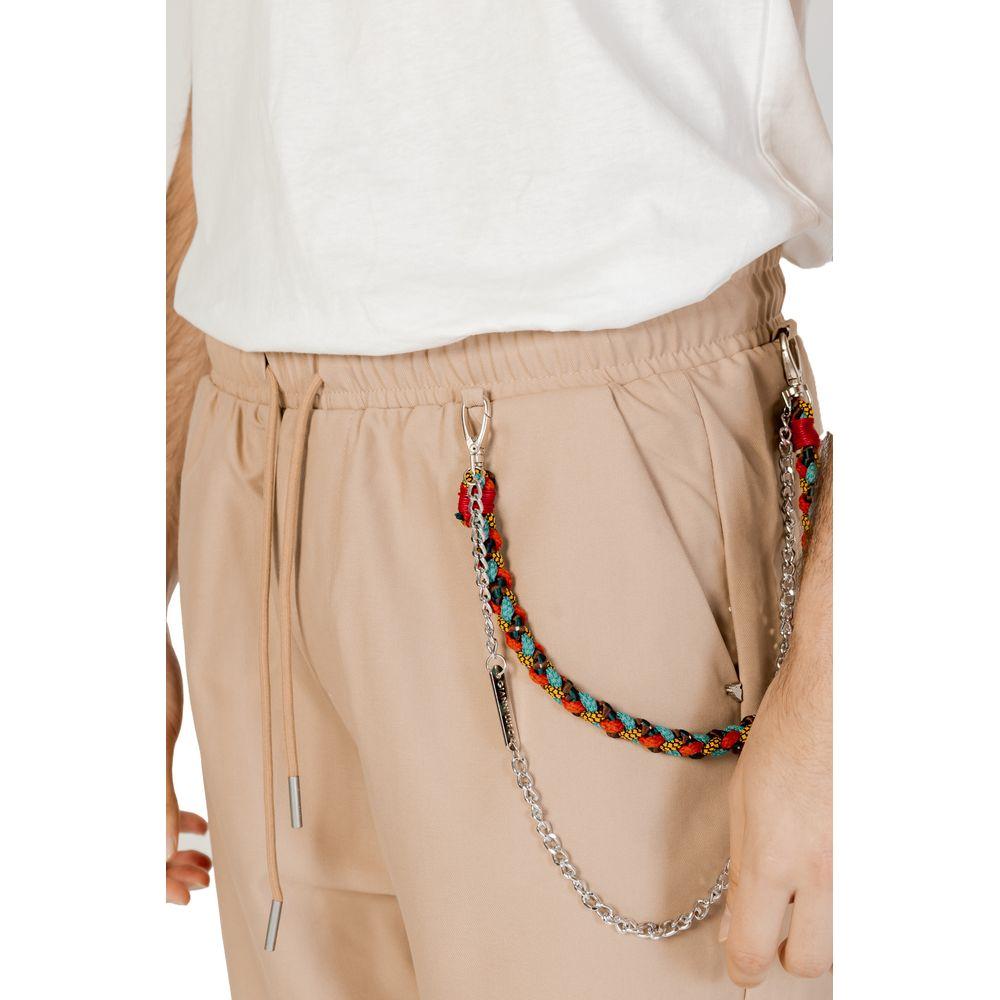 Gianni Lupo Beige Polyester Jeans & Pant Gianni Lupo Tan