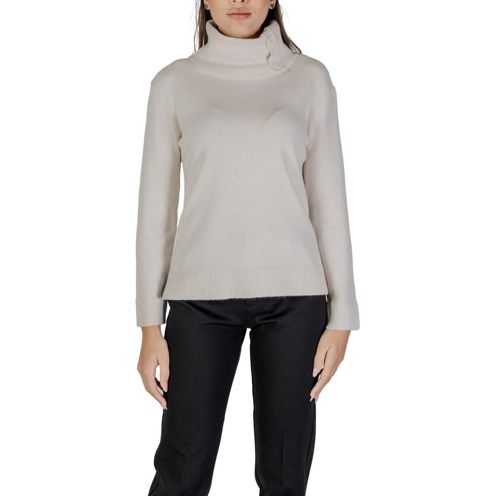 Street One Cream Viscose Sweater Street One Gray