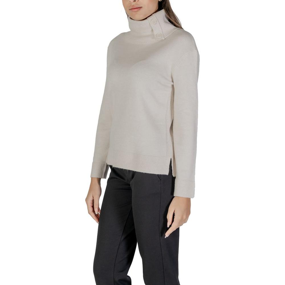 Street One Cream Viscose Sweater Street One Gray
