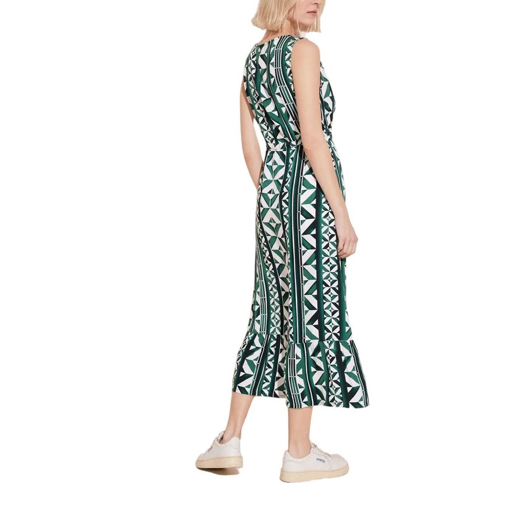 Street One Green Viscose Dress Street One Dark Slate Gray