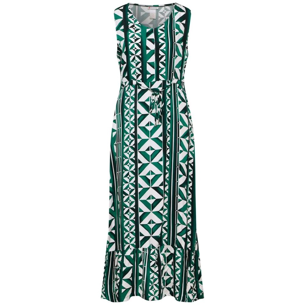 Street One Green Viscose Dress Street One Dark Slate Gray