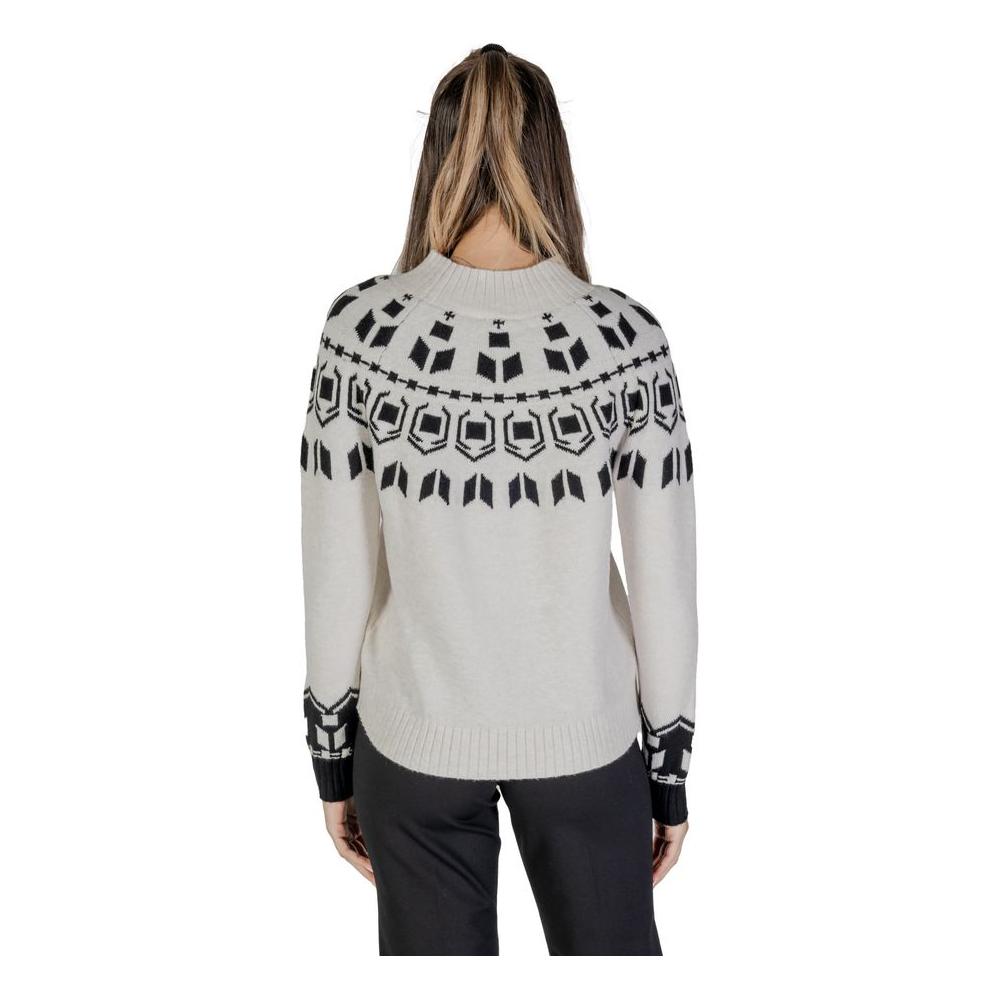 Street One Cream Cotton Sweater Street One Gray