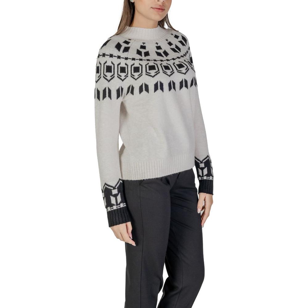 Street One Cream Cotton Sweater Street One Dark Slate Gray