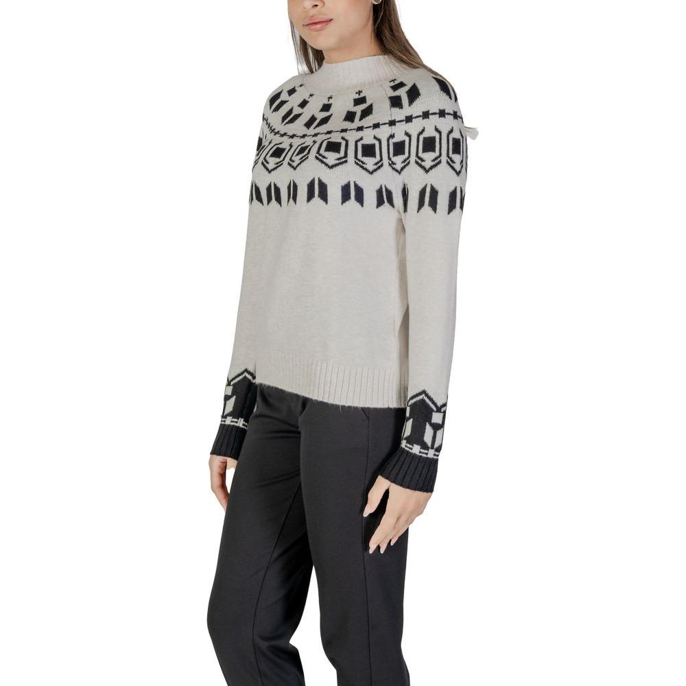 Street One Cream Cotton Sweater Street One Dark Slate Gray