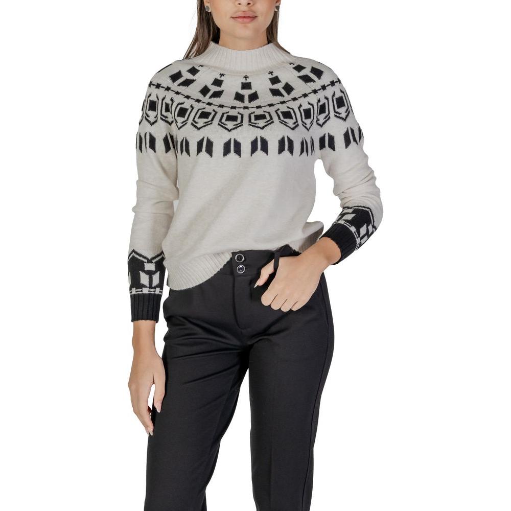 Street One Cream Cotton Sweater Street One Dark Slate Gray