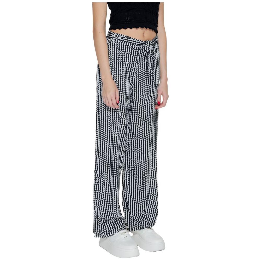Only Black Viscose Jeans & Pant Only Black