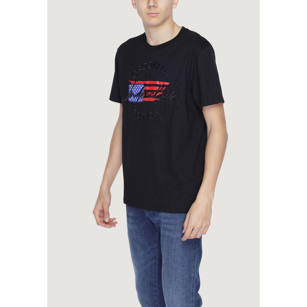 Underclub Black Cotton T-Shirt Underclub Light Gray