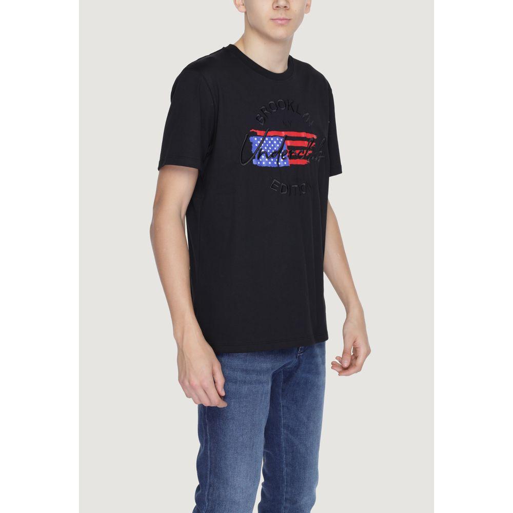 Underclub Black Cotton T-Shirt Underclub Light Gray