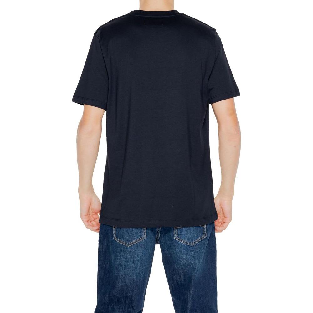 Underclub Black Cotton T-Shirt Underclub Dark Slate Gray