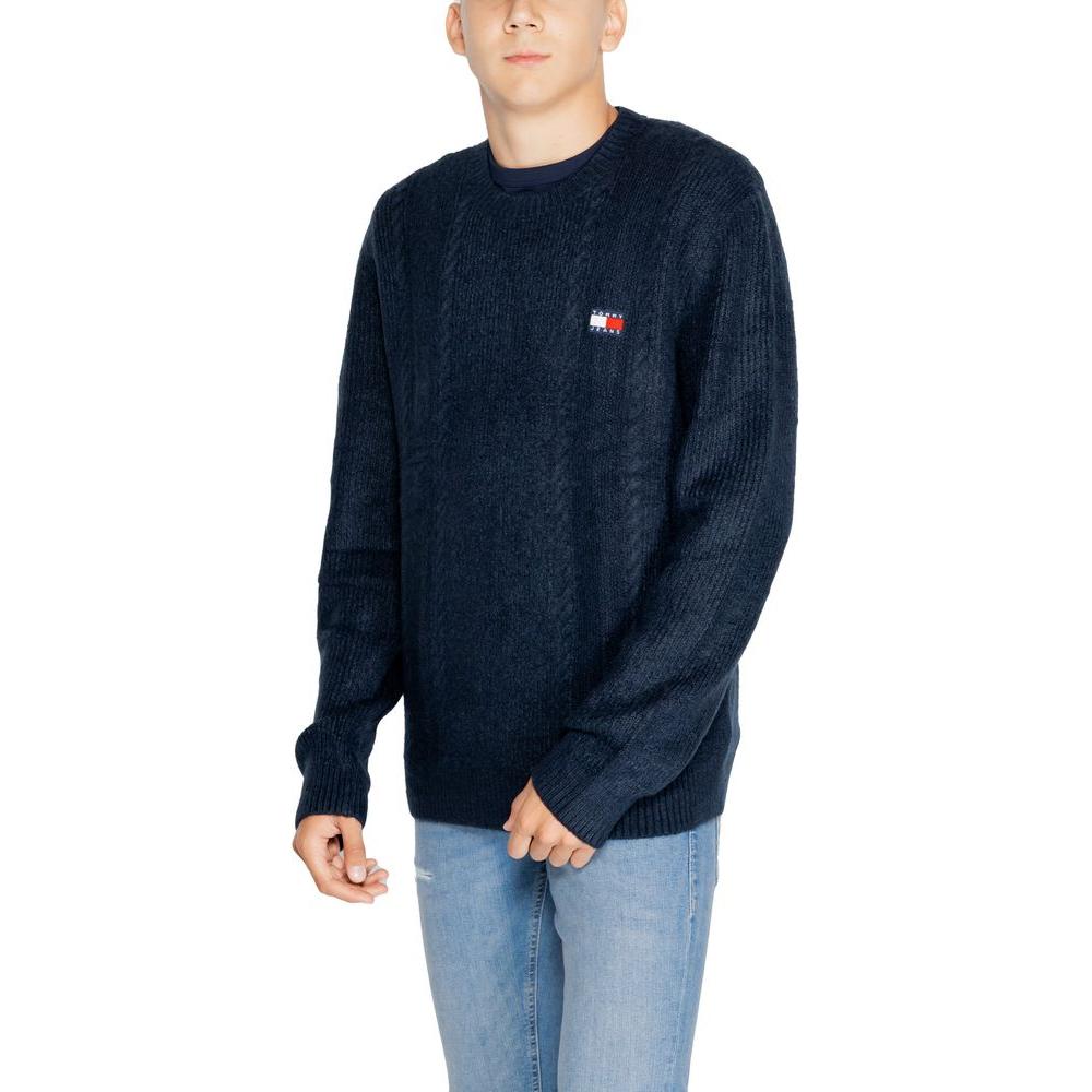 Tommy Hilfiger Jeans Blue Acrylic Sweater Tommy Hilfiger Jeans Dark Slate Gray
