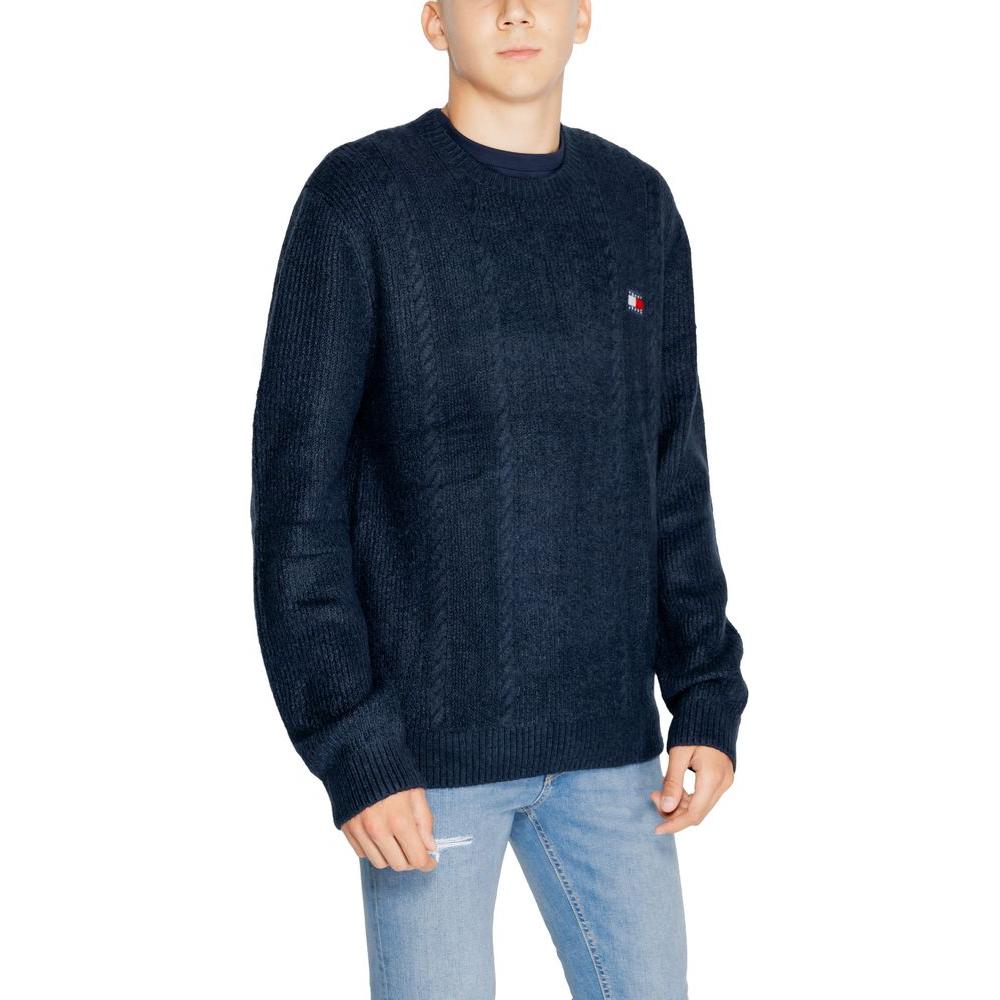 Tommy Hilfiger Jeans Blue Acrylic Sweater Tommy Hilfiger Jeans Dark Slate Gray