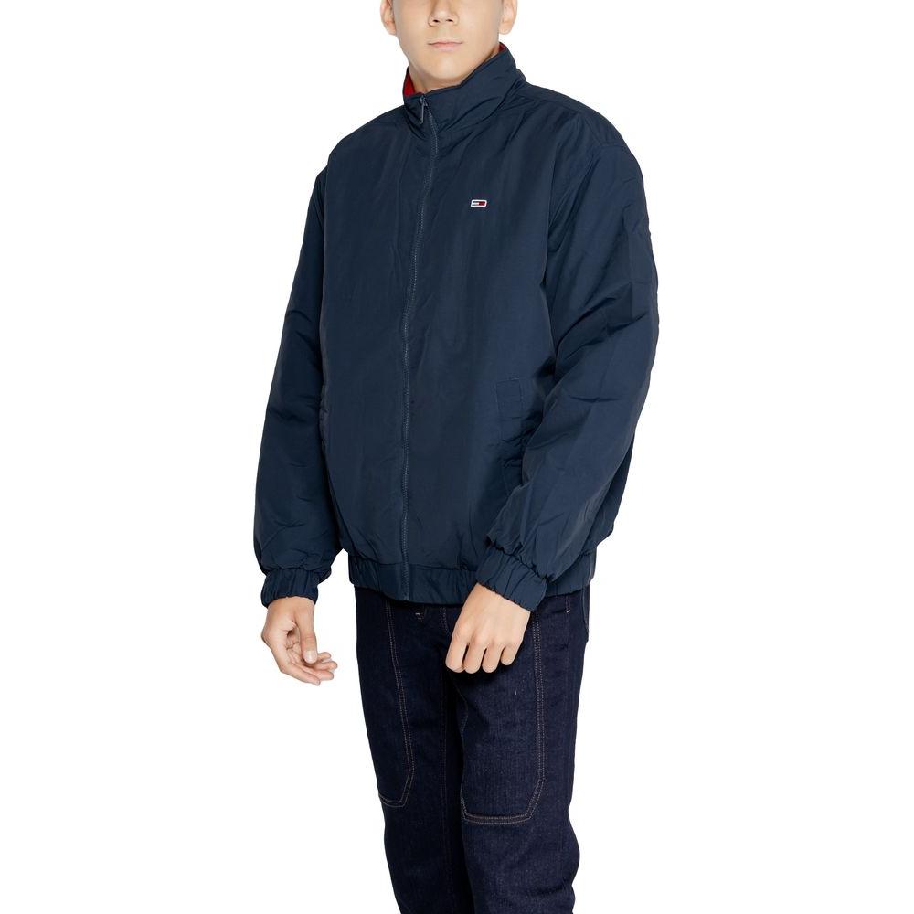 Tommy Hilfiger Jeans Blue Polyamide Jacket Tommy Hilfiger Jeans Dark Slate Gray