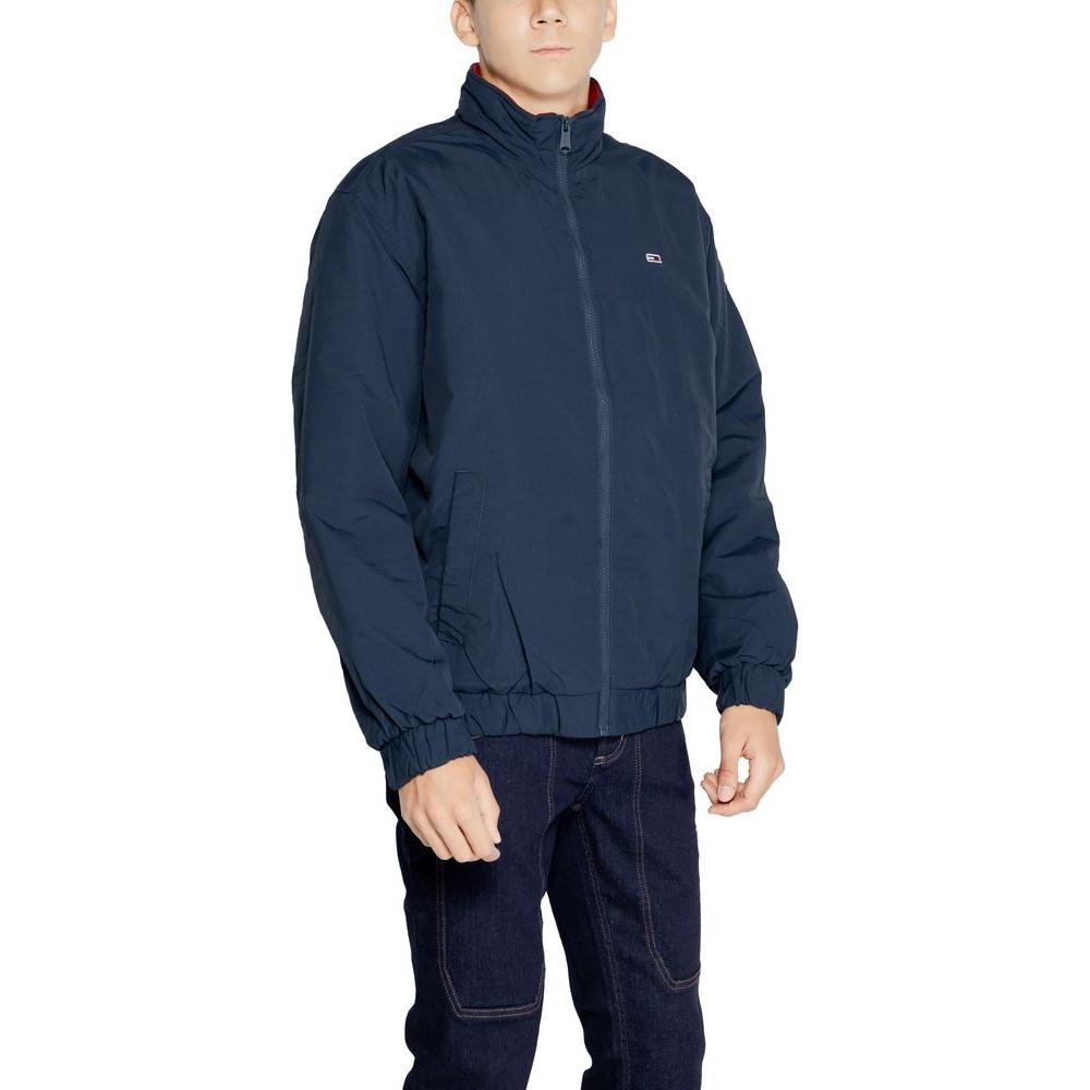Tommy Hilfiger Jeans Blue Polyamide Jacket Tommy Hilfiger Jeans Dark Slate Gray