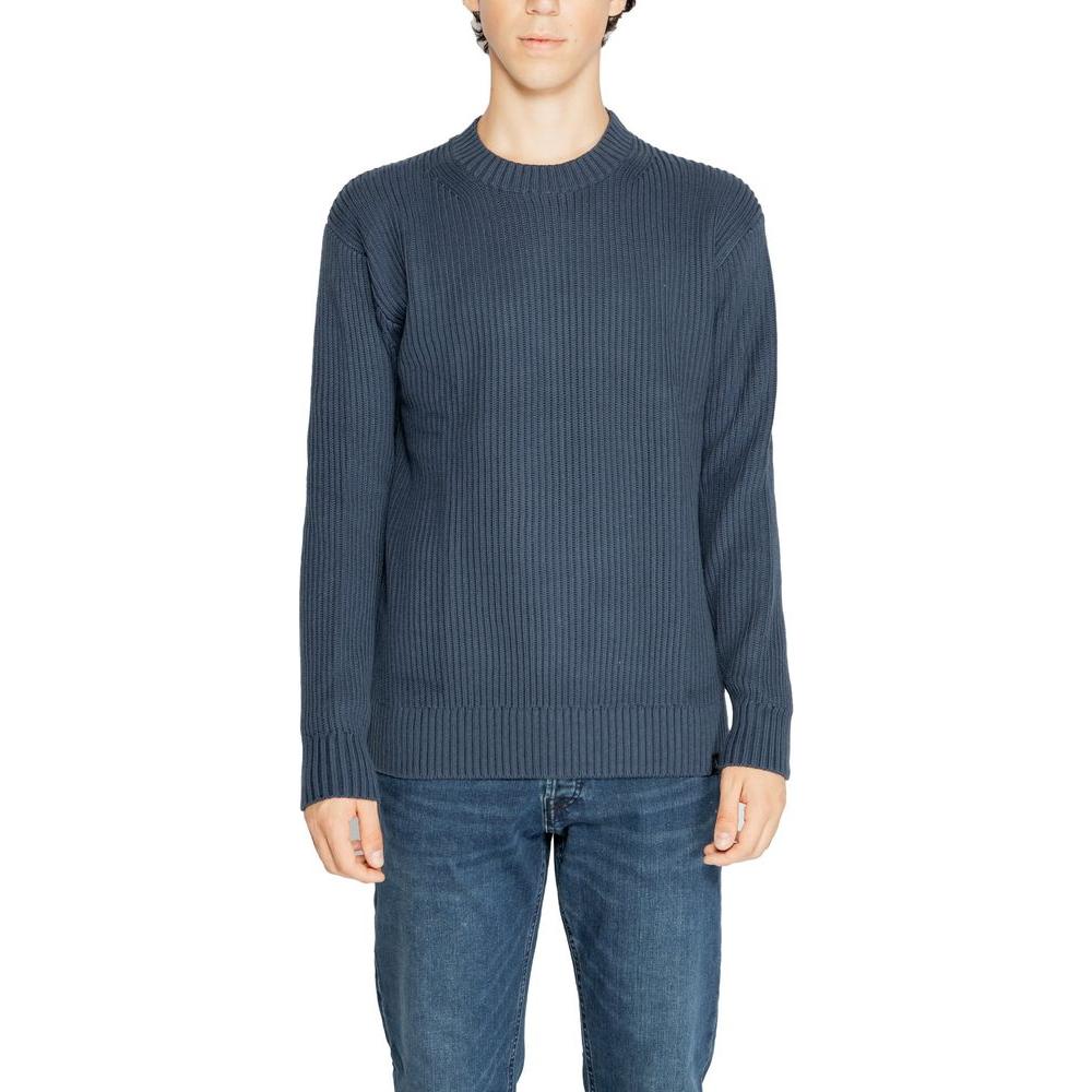 Calvin Klein Jeans Black Organic Cotton Sweater Calvin Klein Jeans Dark Slate Gray