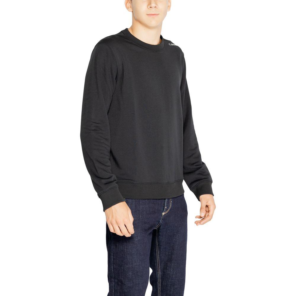 Calvin Klein Sport Black Recycled Polyester Sweater Calvin Klein Sport Dark Slate Gray