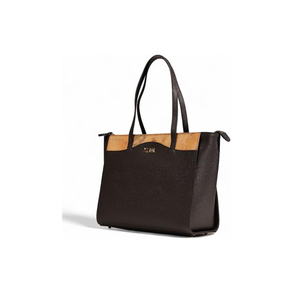Alviero Martini Prima Classe Black Polyethylene Handbag Alviero Martini Prima Classe Dark Slate Gray