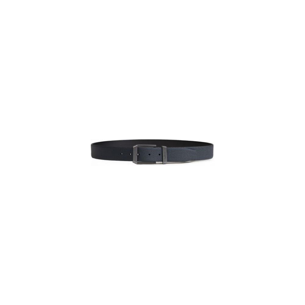 Antony Morato Blue Leather Belt Antony Morato Dark Slate Gray