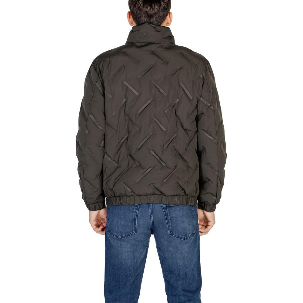 Antony Morato Green Polyester Jacket Antony Morato Dark Slate Gray