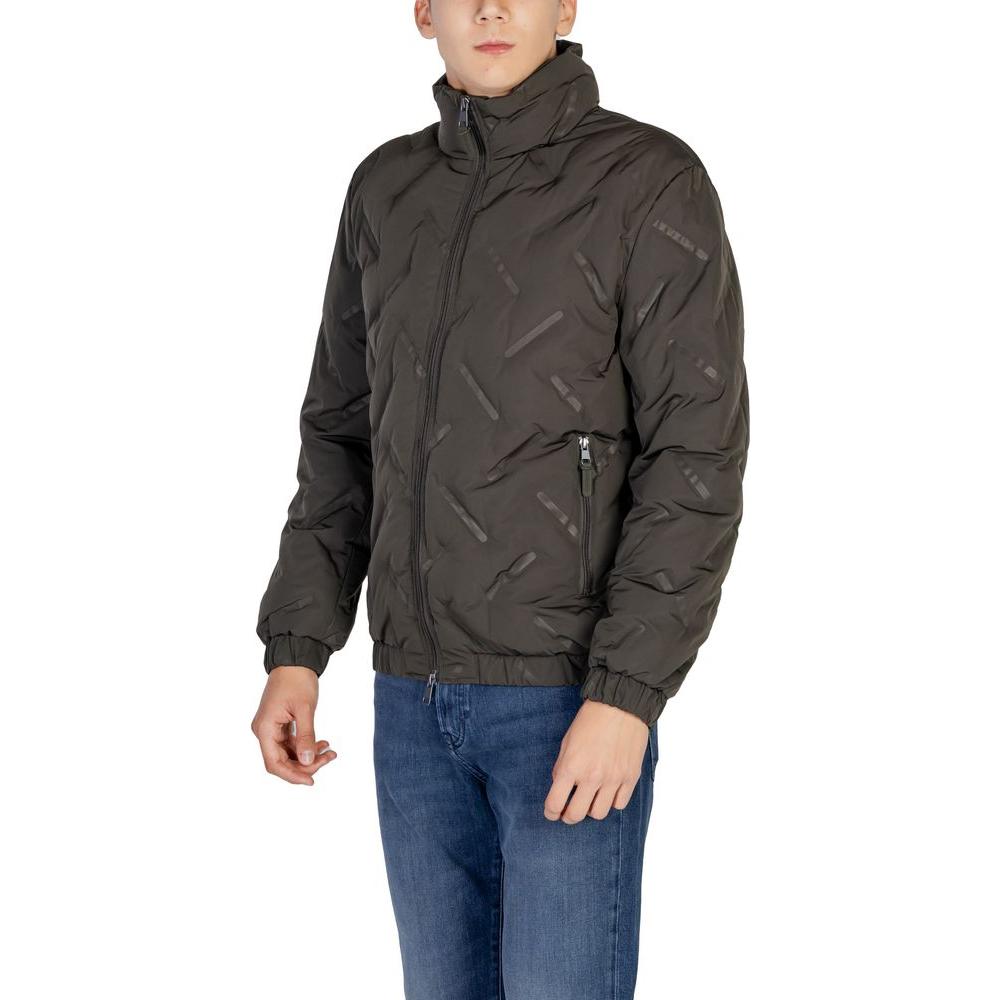Antony Morato Green Polyester Jacket Antony Morato Dark Slate Gray