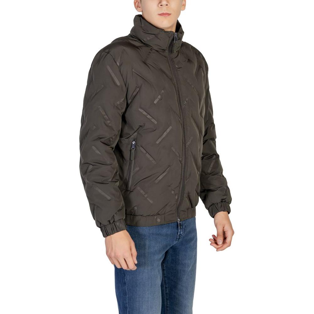 Antony Morato Green Polyester Jacket Antony Morato Dark Slate Gray