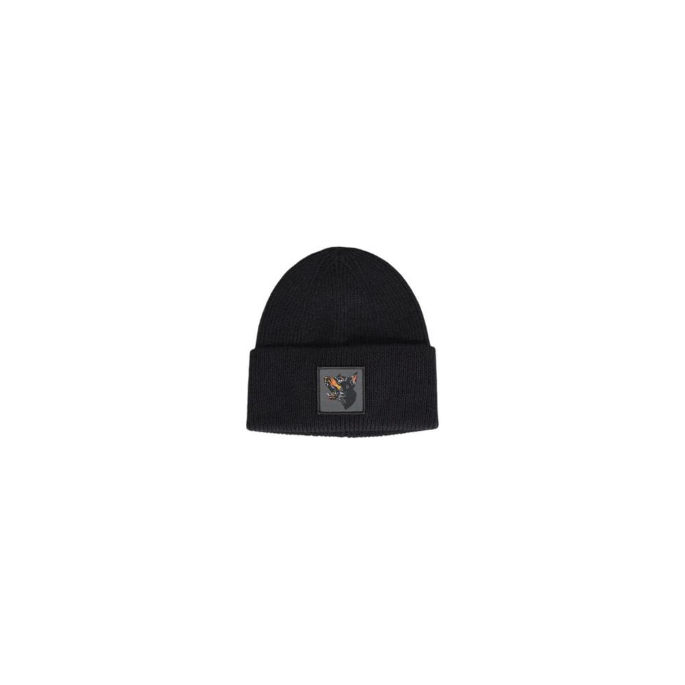 Antony Morato Black Wool Hats & Cap Antony Morato Black