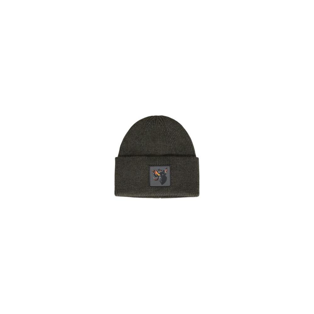Antony Morato Green Wool Hats & Cap Antony Morato Dark Slate Gray