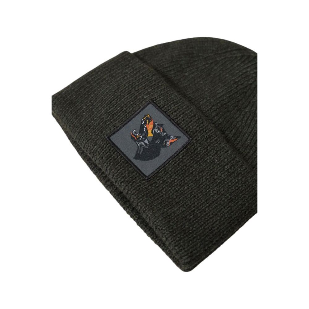 Antony Morato Green Wool Hats & Cap Antony Morato Dark Slate Gray
