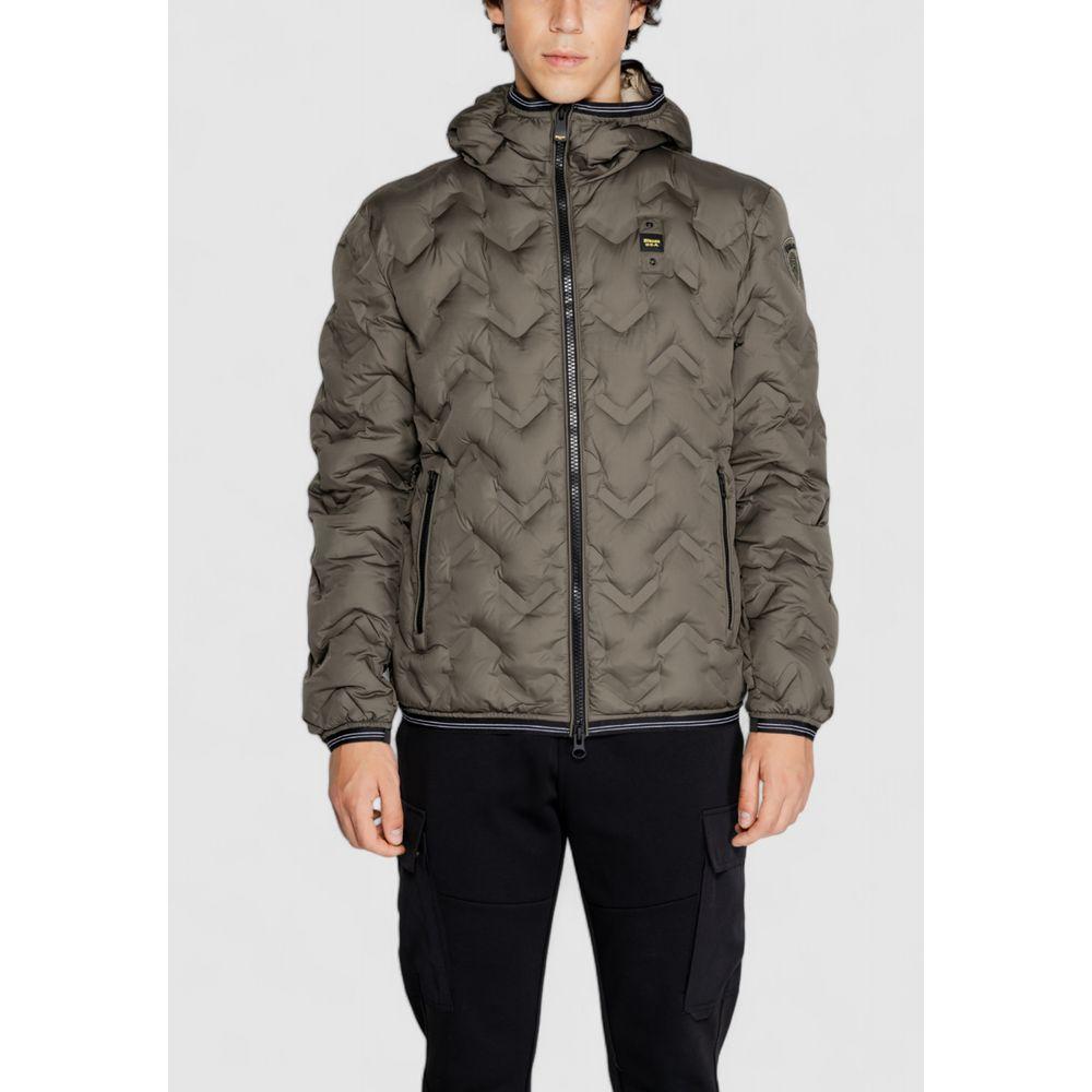 Blauer Green Polyethylene Jacket Blauer Black