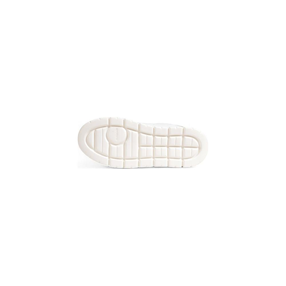 Sole of Crime London White Leather Sneaker for women, made of 91% leather and 9% textile, part of the Fall/Winter collection.