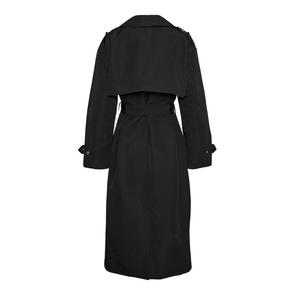 Vero Moda Black Polyester Jackets & Coat Vero Moda Black