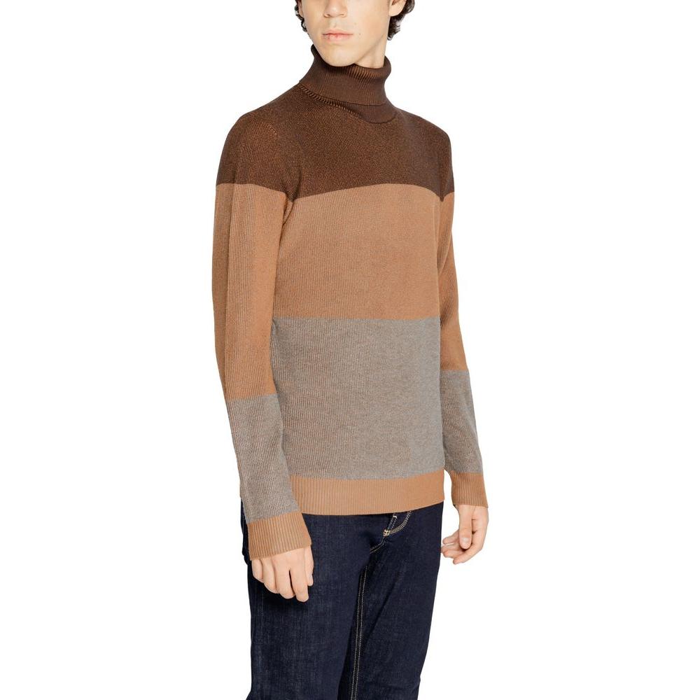 Hamaki-Ho Brown Viscose Sweater Hamaki-Ho Rosy Brown