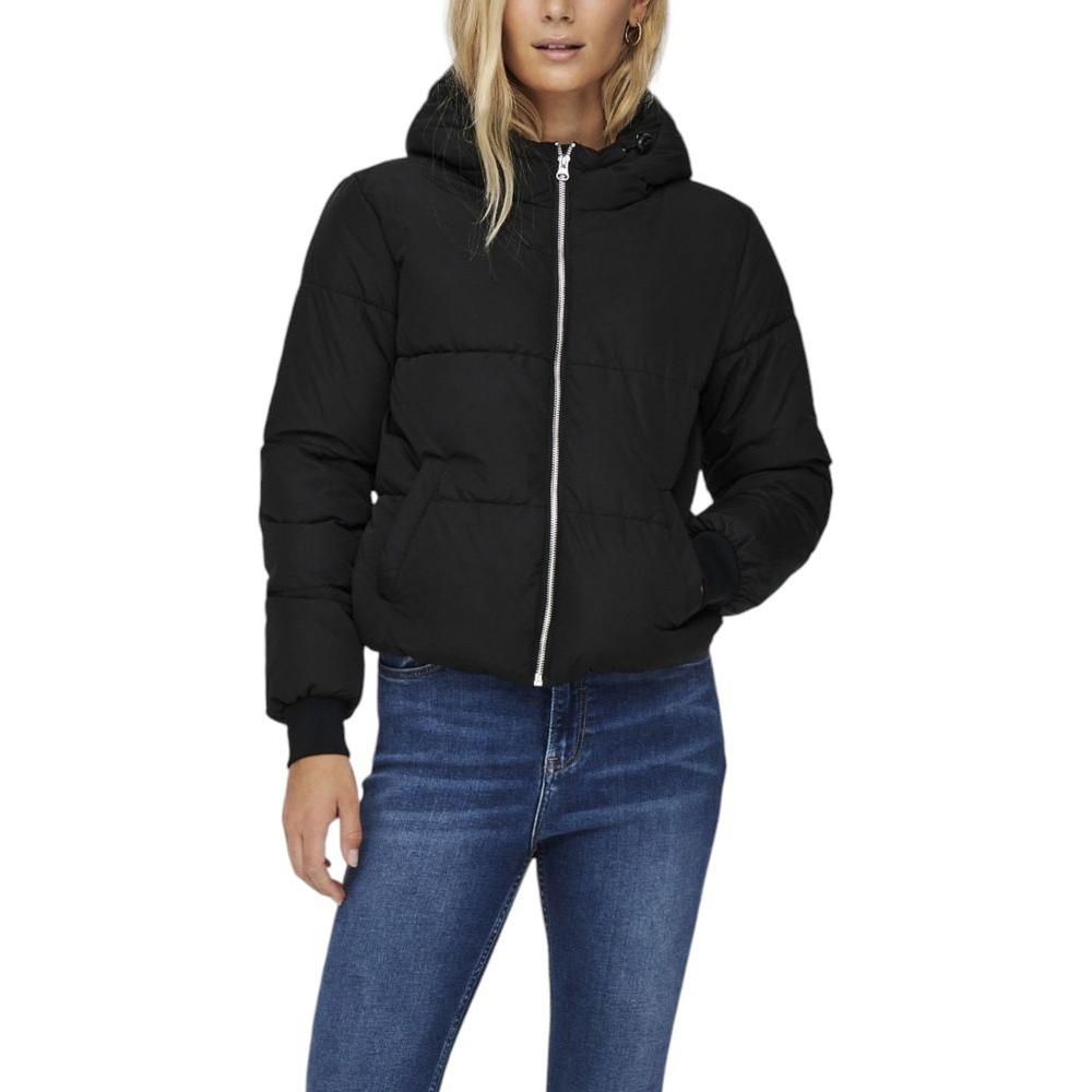 Jacqueline De Yong Black Polyester Jackets & Coat Jacqueline De Yong Dark Slate Gray