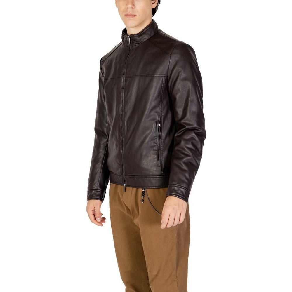 Hamaki-Ho Brown Viscose Jacket Hamaki-Ho Dark Slate Gray