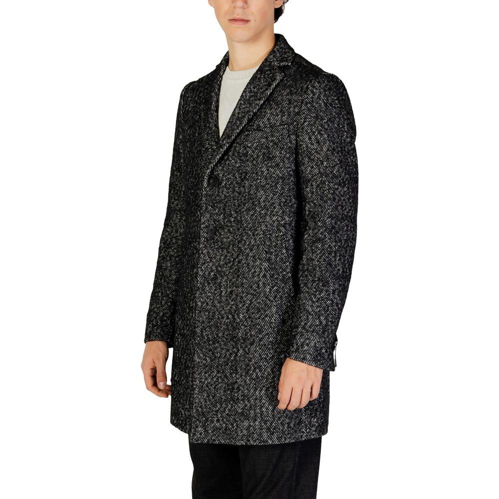 Hamaki-Ho Black Polyester Jacket Hamaki-Ho Black