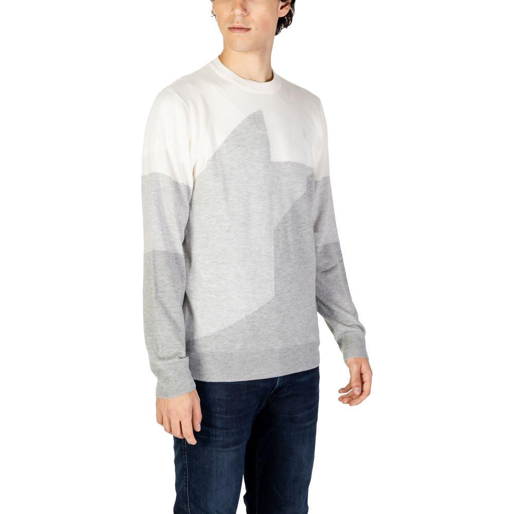 Antony Morato Cream Acrylic Sweater Antony Morato Light Gray