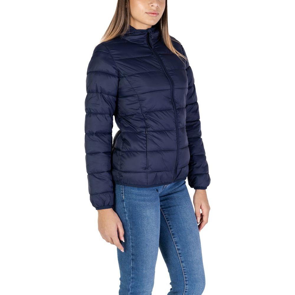 B.Young Blue Nylon Jackets & Coat B.Young Dark Slate Gray
