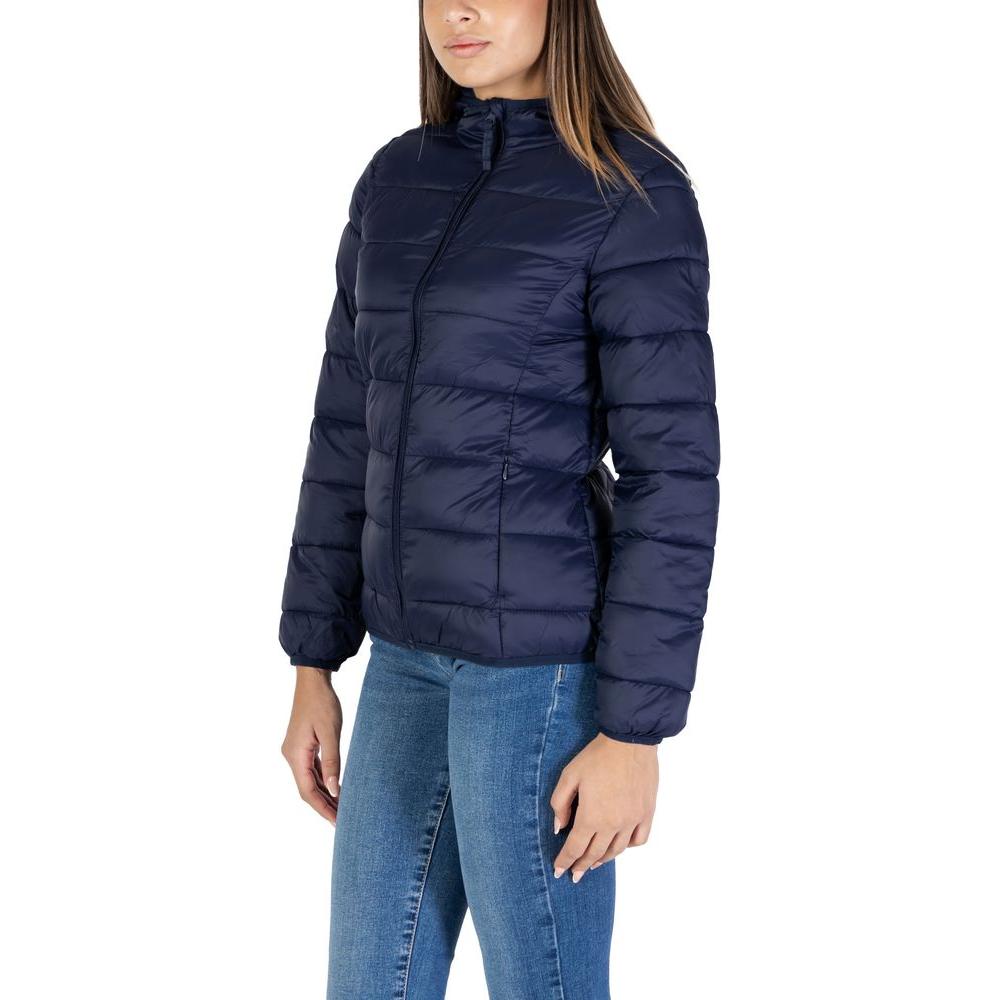 B.Young Blue Nylon Jackets & Coat B.Young Dark Slate Gray
