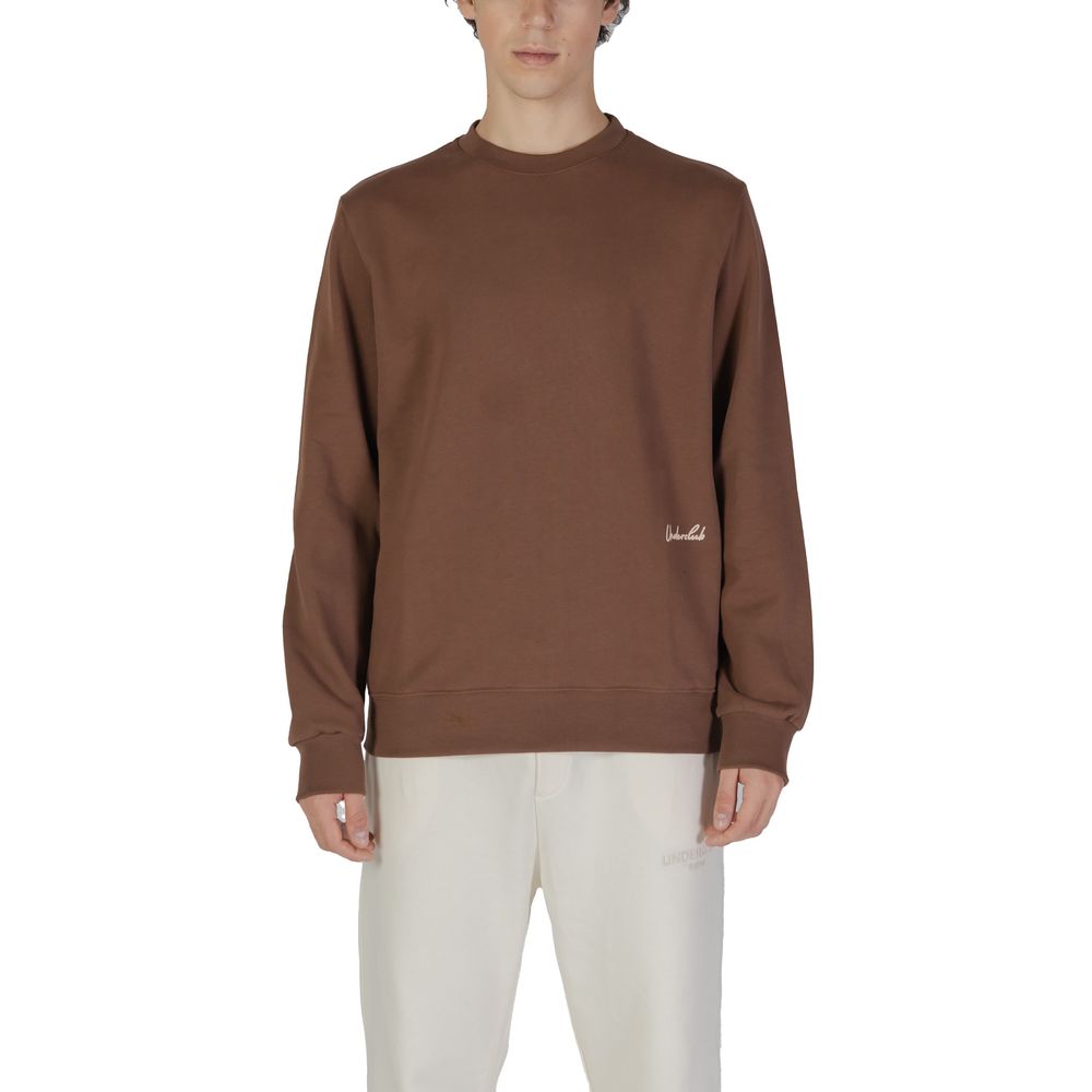Underclub Brown Cotton Sweatshirt