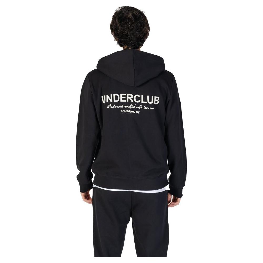 Underclub Black Cotton Sweater Underclub Black