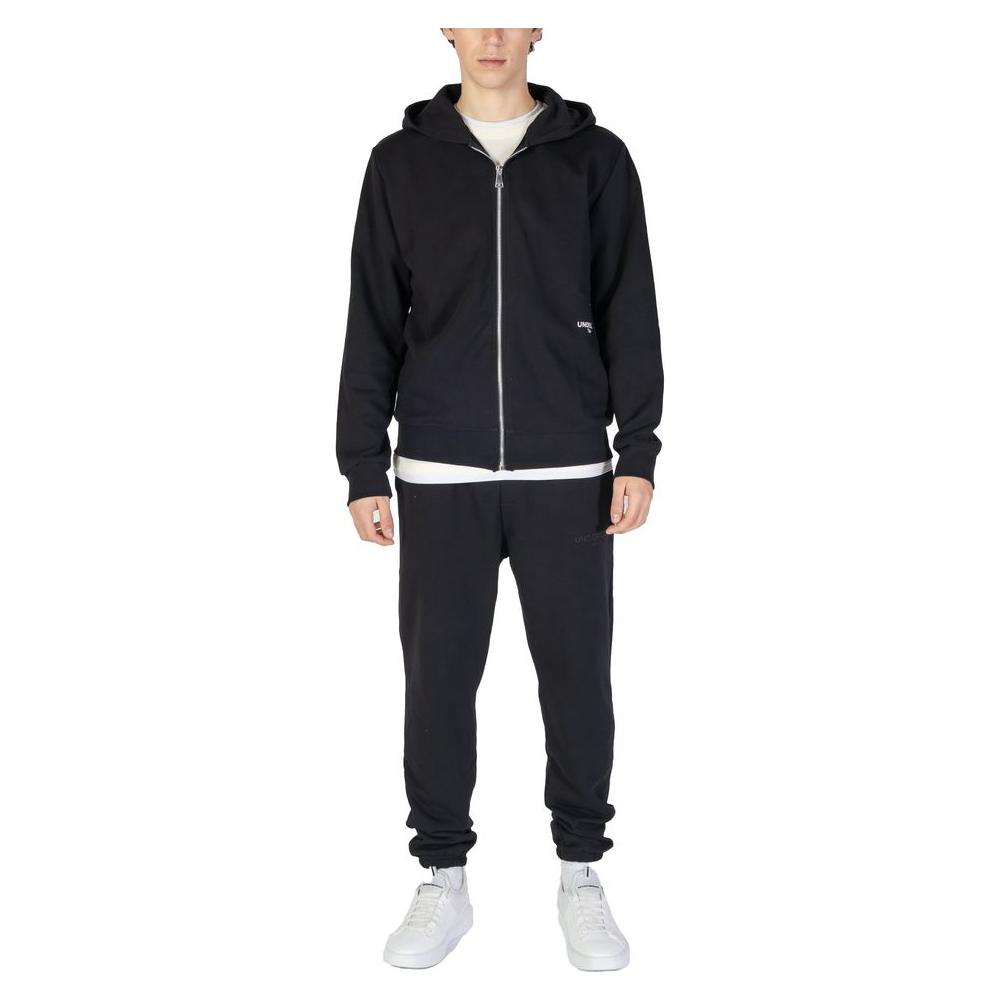 Underclub Black Cotton Sweater Underclub Dark Slate Gray