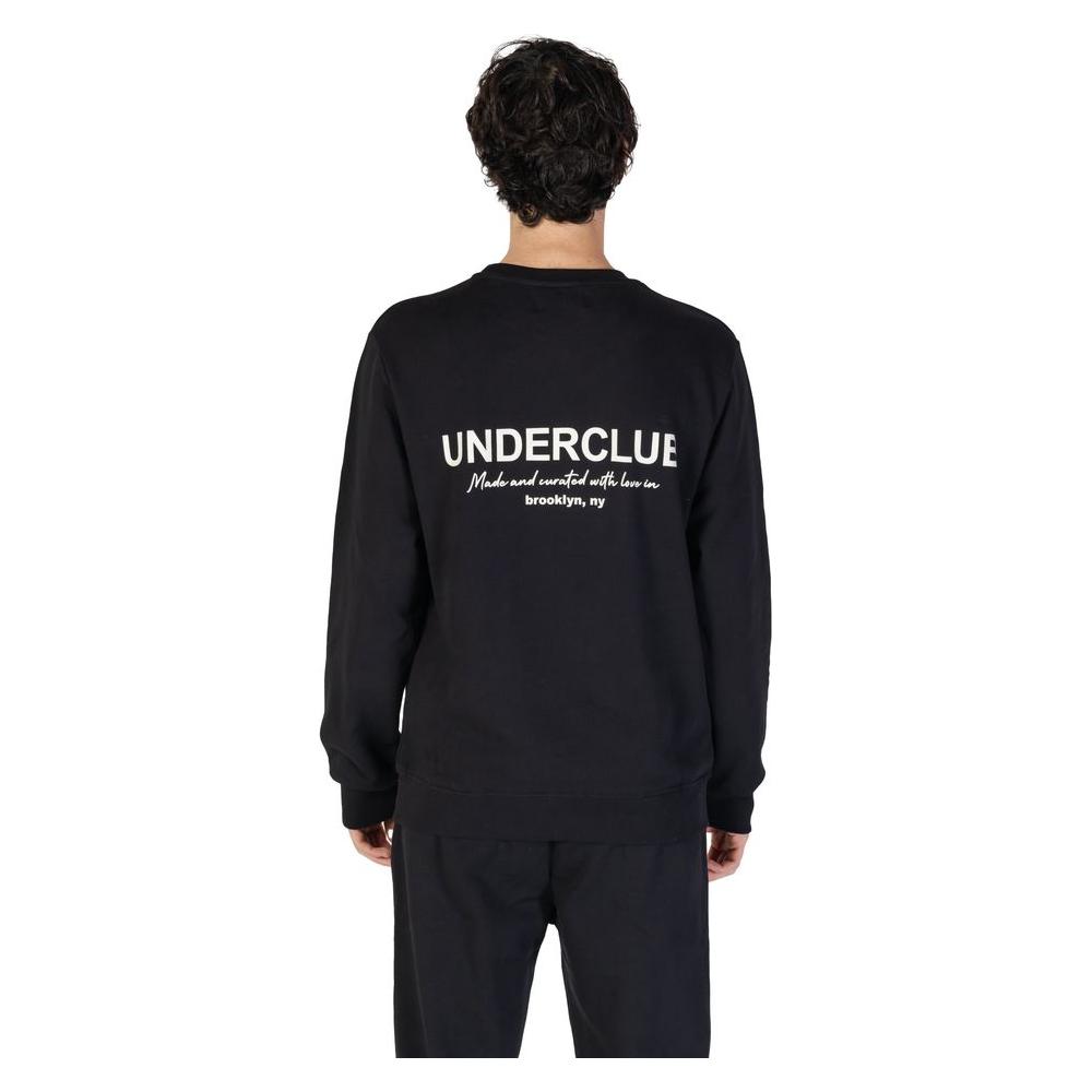 Underclub Black Cotton Sweater Underclub Black