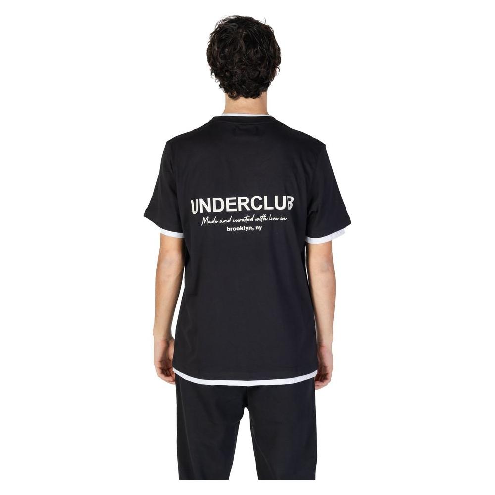 Underclub Black Cotton T-Shirt Underclub Black