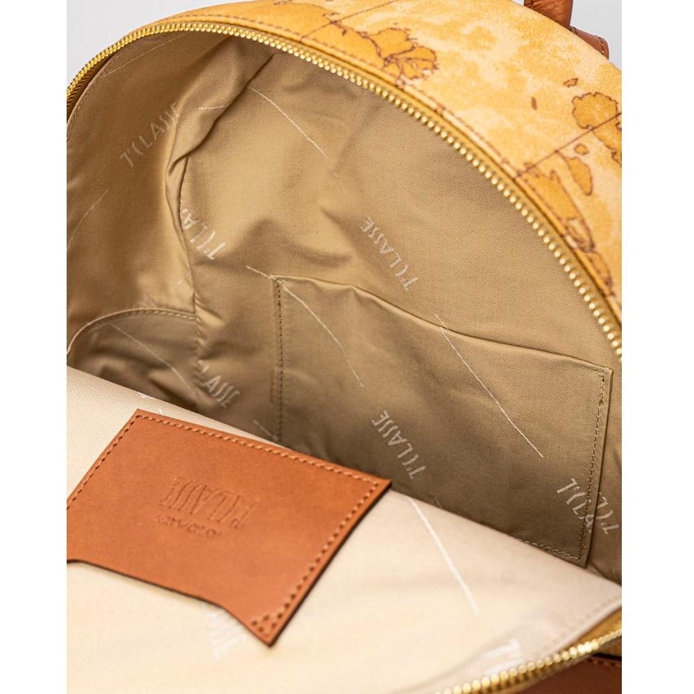 Alviero Martini Prima Classe Beige Leather Backpack– WOMEN’S BACKPACK– COLLECTION: AUTUMN/WINTER– COMPOSITION: 100% LEATHER– HEIGHT (CM.) : 31. – WIDTH (CM.): 28. – DEPTH (CM.): 10.5