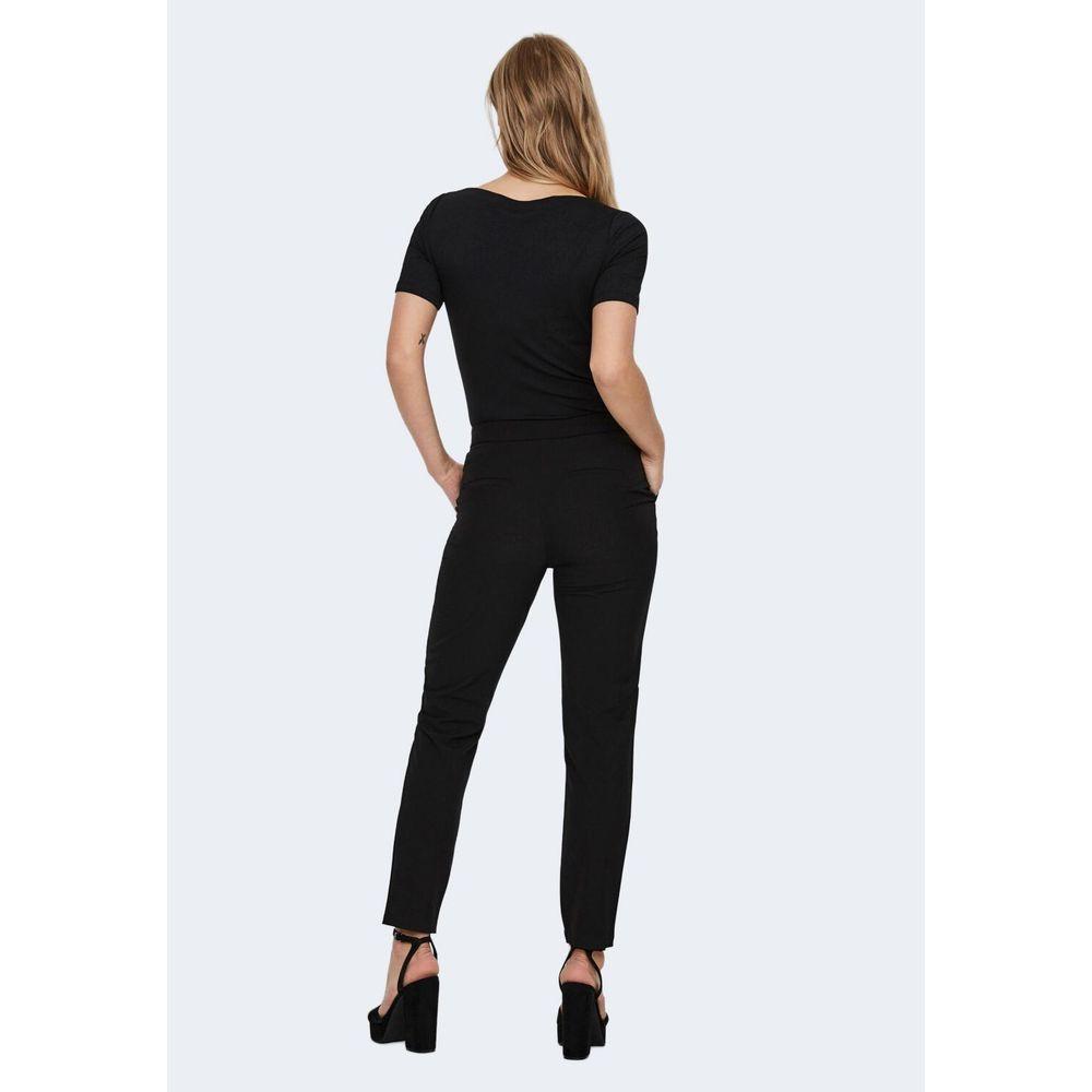 Vero Moda Black Viscose Tops & T-Shirt Vero Moda Lavender