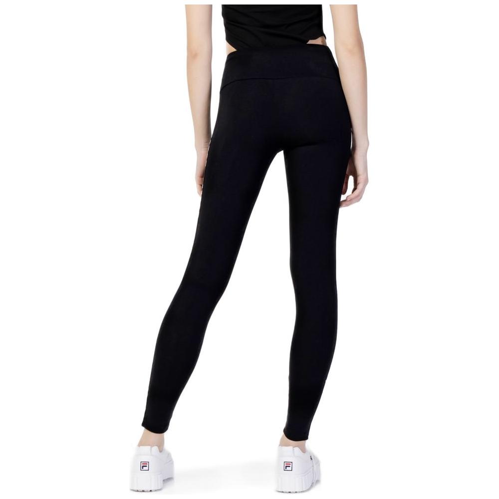 Guess Active Black Cotton Jeans & Pant Guess Active Black