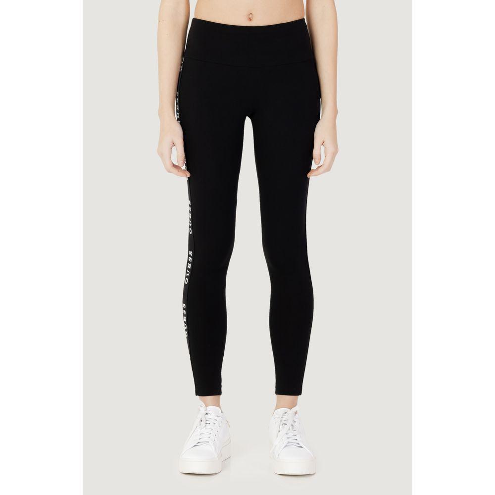 Guess Active Black Cotton Jeans & Pant Guess Active Black