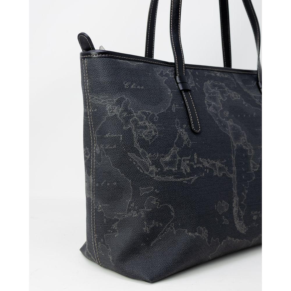 Alviero Martini Prima Classe Black Polyester Handbag Alviero Martini Prima Classe Dark Slate Gray
