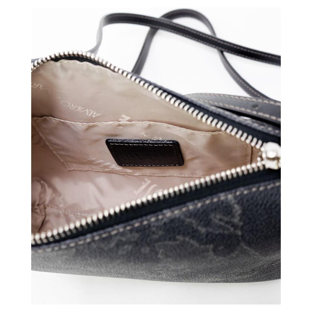 Alviero Martini Prima Classe Black Polyester Handbag Alviero Martini Prima Classe Gray