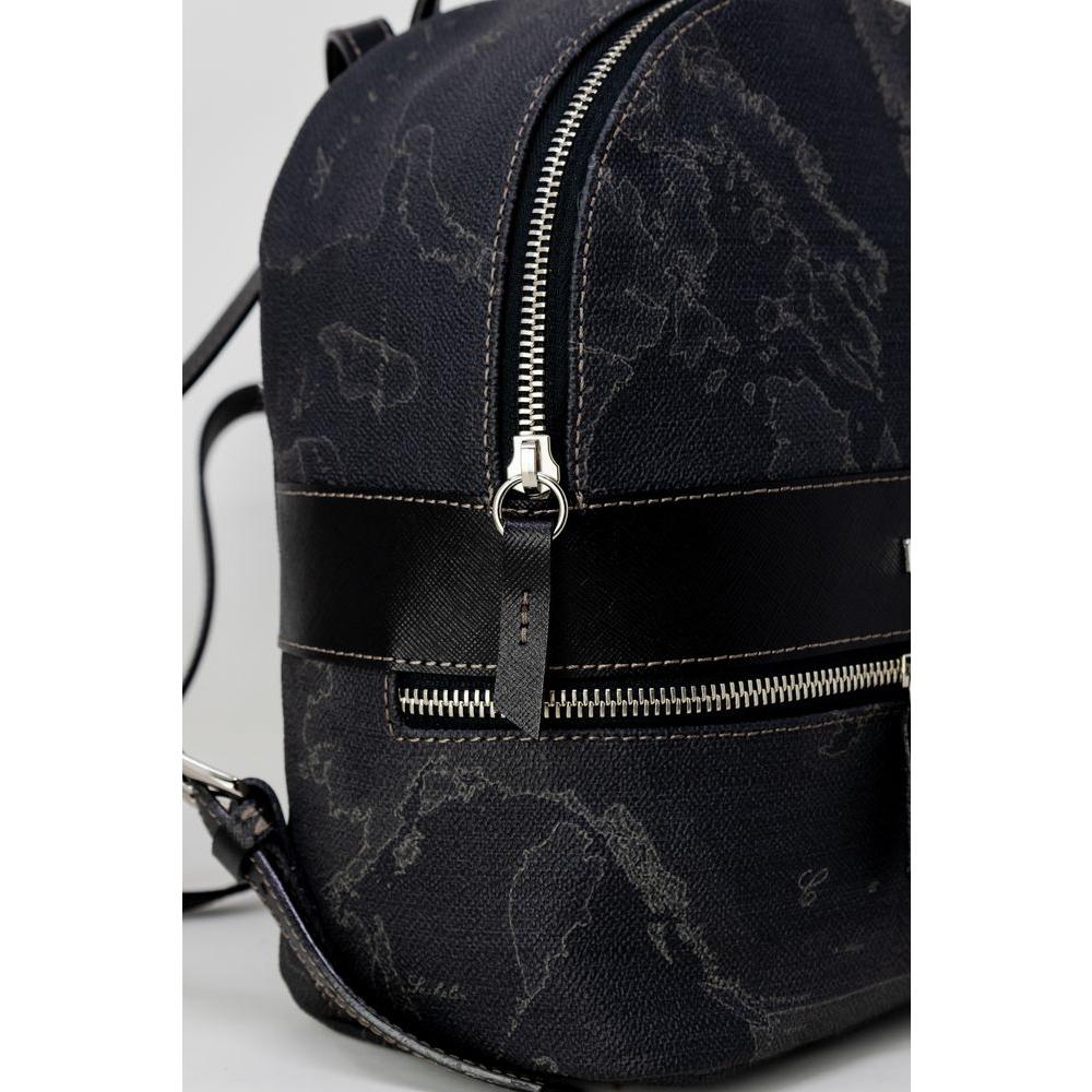 Alviero Martini Prima Classe Black Leather Backpack Alviero Martini Prima Classe Black